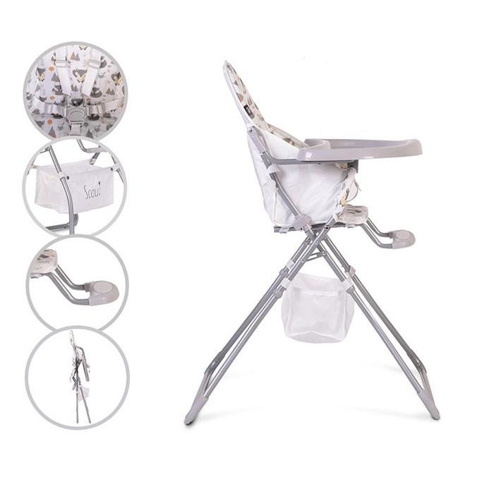 Cadeira da papa Moni Scaut Grey