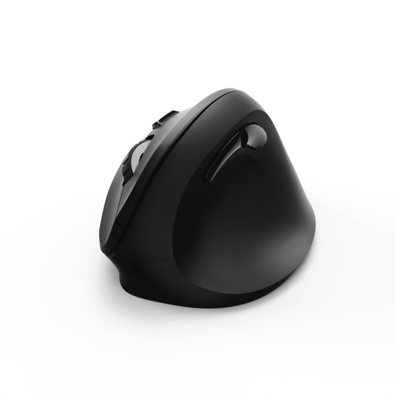 Hama - Ratón EMW-500 ergonómico, ratón ergonómico inalámbrico, 6 botones, color negro. 00182699