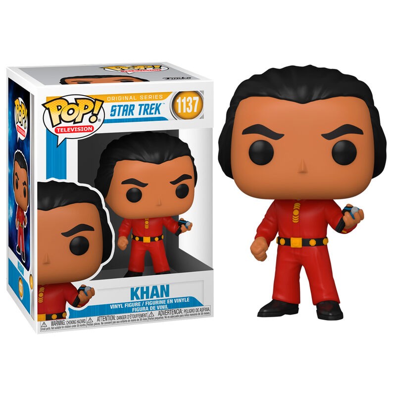 Funko pop Khan 1137 Star Trek    Star Trek