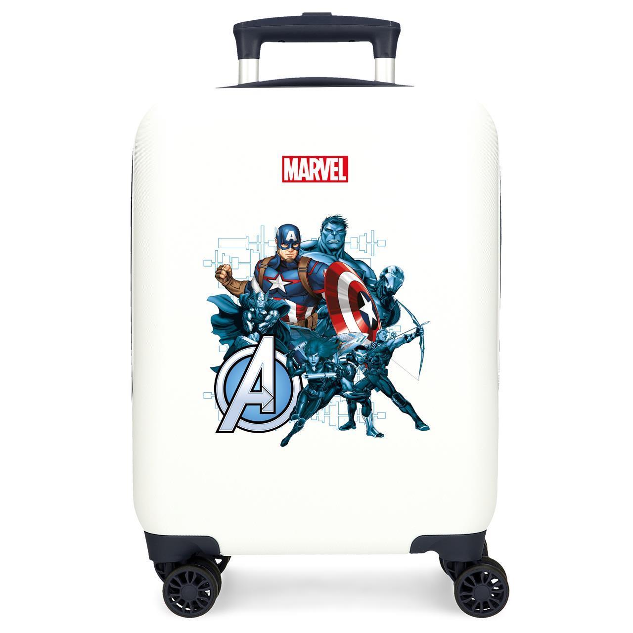 Maleta de cabina Avengers legendary blanco 33x50x20 cm