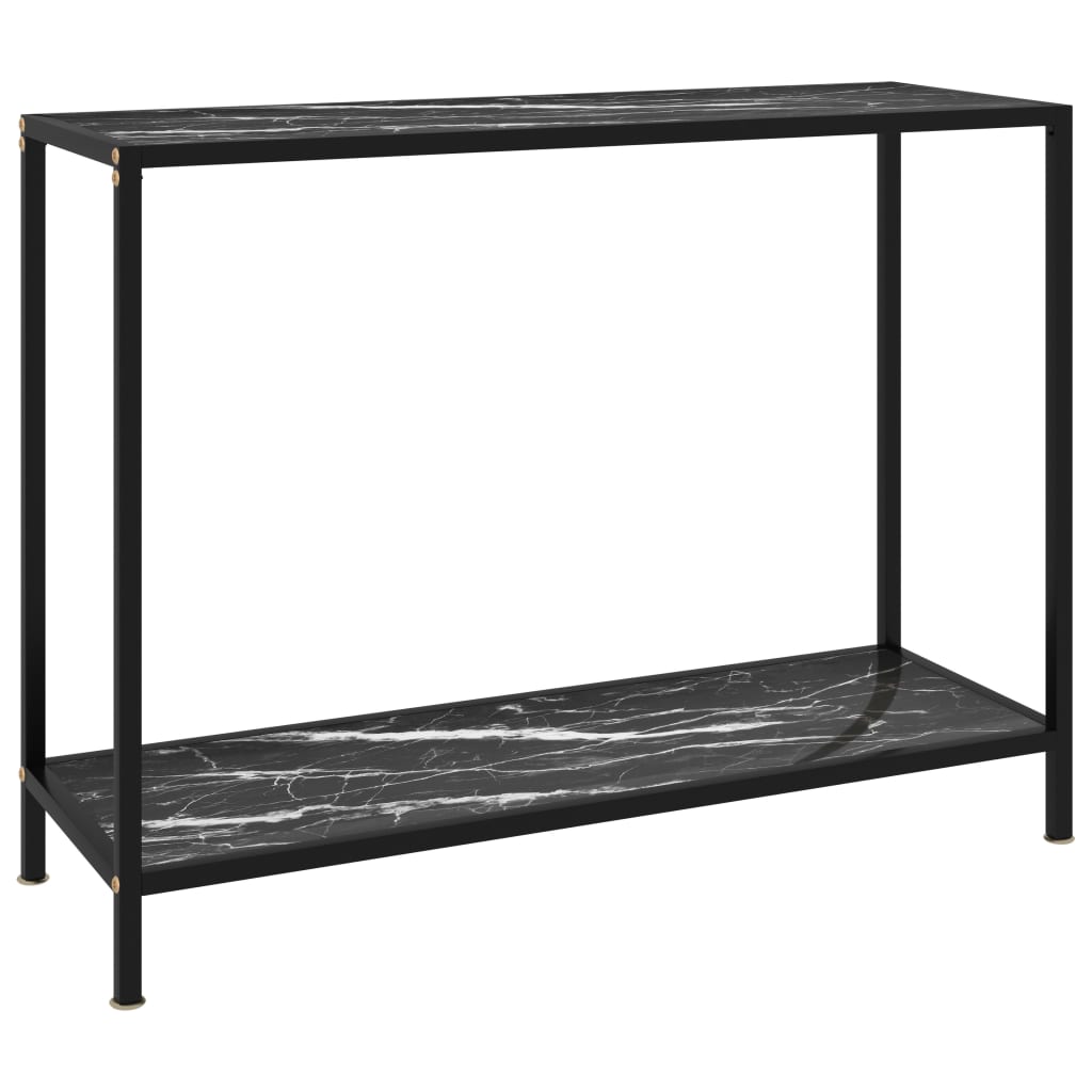 Vidaxl Mesa de Consola Vidrio Templado 100x35x75 Cm Transparente