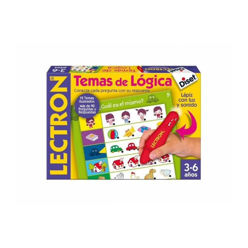 Diset Juego de Lógica Temas de Lógica Autocorrectivo con Sonido y Luz