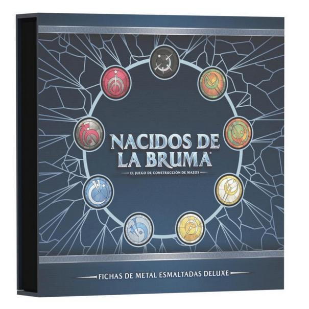 NACIDOS DE LA BRUMA FICHAS DE METAL