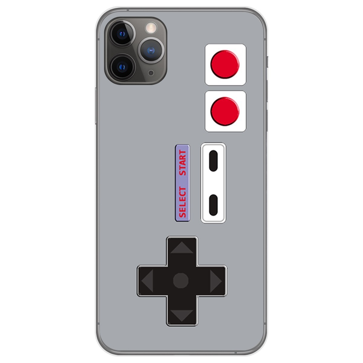 Tumundosmartphone Funda Gel Tpu para Iphone 11 Pro Max (6.5) diseño Consola Dibujos