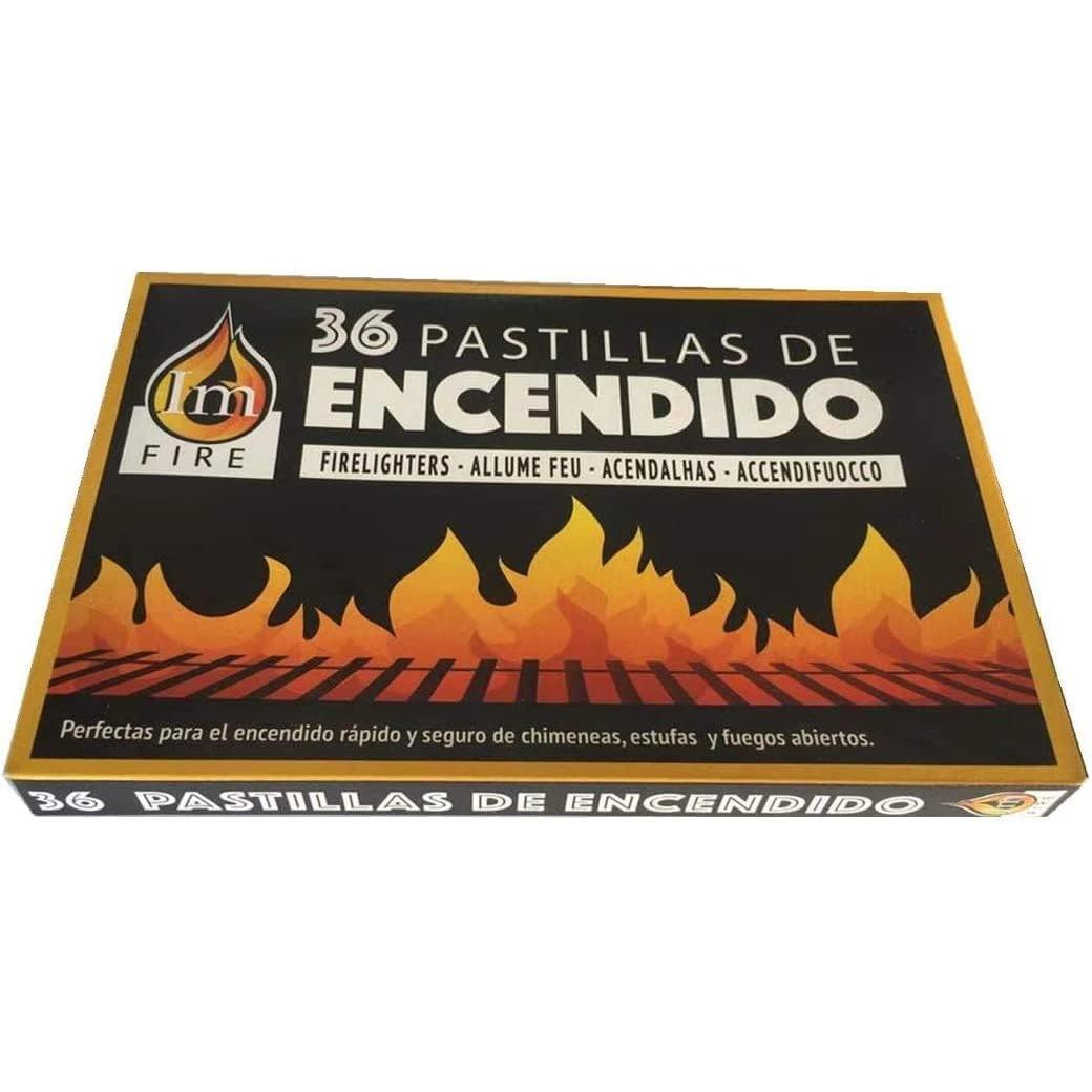 32 Cajas 1152 Pastillas de Encendido para encender Fuego Chimenea Estufas  Barbacoas Firelighters