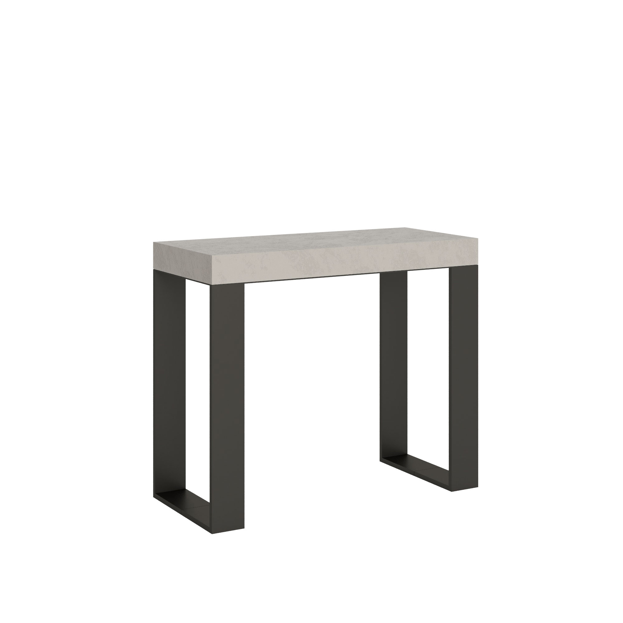 Mesa consola extensible 90x40/300 cm Tecno Premium cachemir - Itamoby