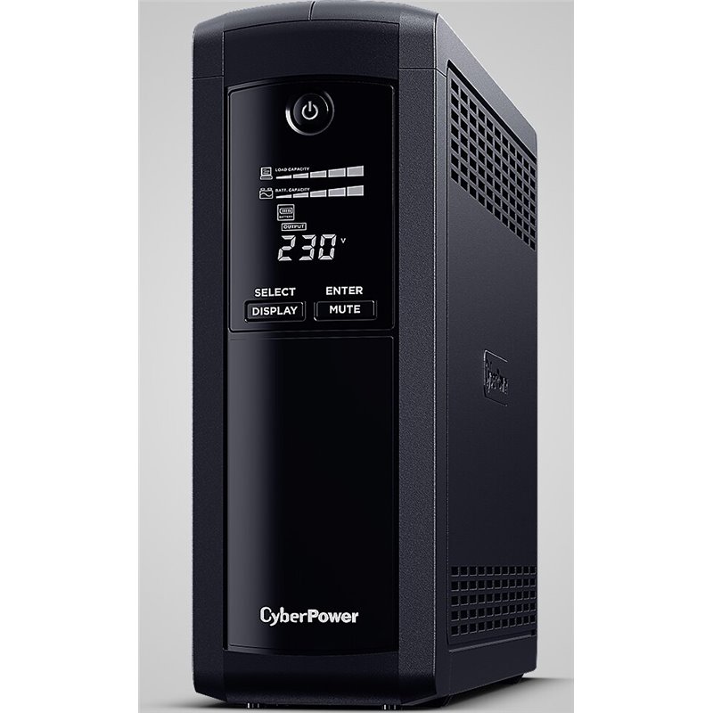 SAI Línea Interactiva Cyberpower VP1600EILCD/ 1600VA-960W/ 8 Salidas/ Formato Torre
