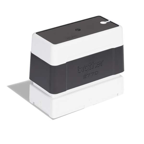 Brother pr2770b6p pack de 6 monturas de sellos originales - 27x70mm - color negro