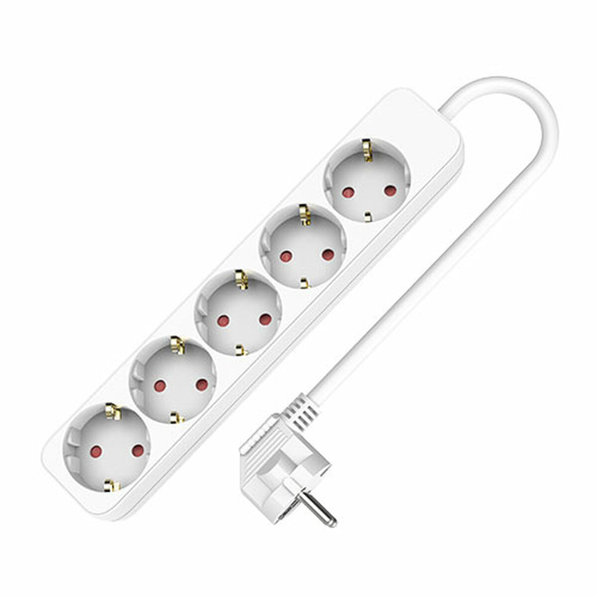 Regleta enchufes 5 tomas tm electron (1,5 m)