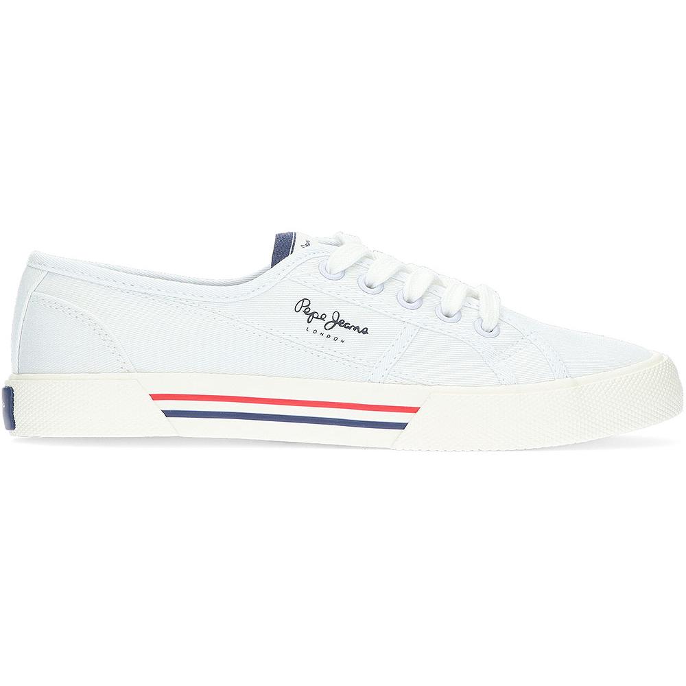 Deportivas Mujer Pepe Jeans Modelo Brandy PLS31287 - Blanco