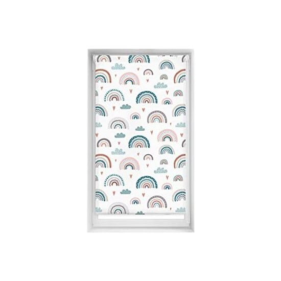 BLINDECOR  Estor Estampado EasyFix - Estores Enrollables Elegantes y Prácticos - Estor para Ventana con Diseño Único