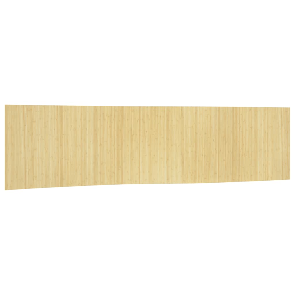 vidaXL Biombo divisor de bambú color natural claro ancho 800 cm alto 165 cm