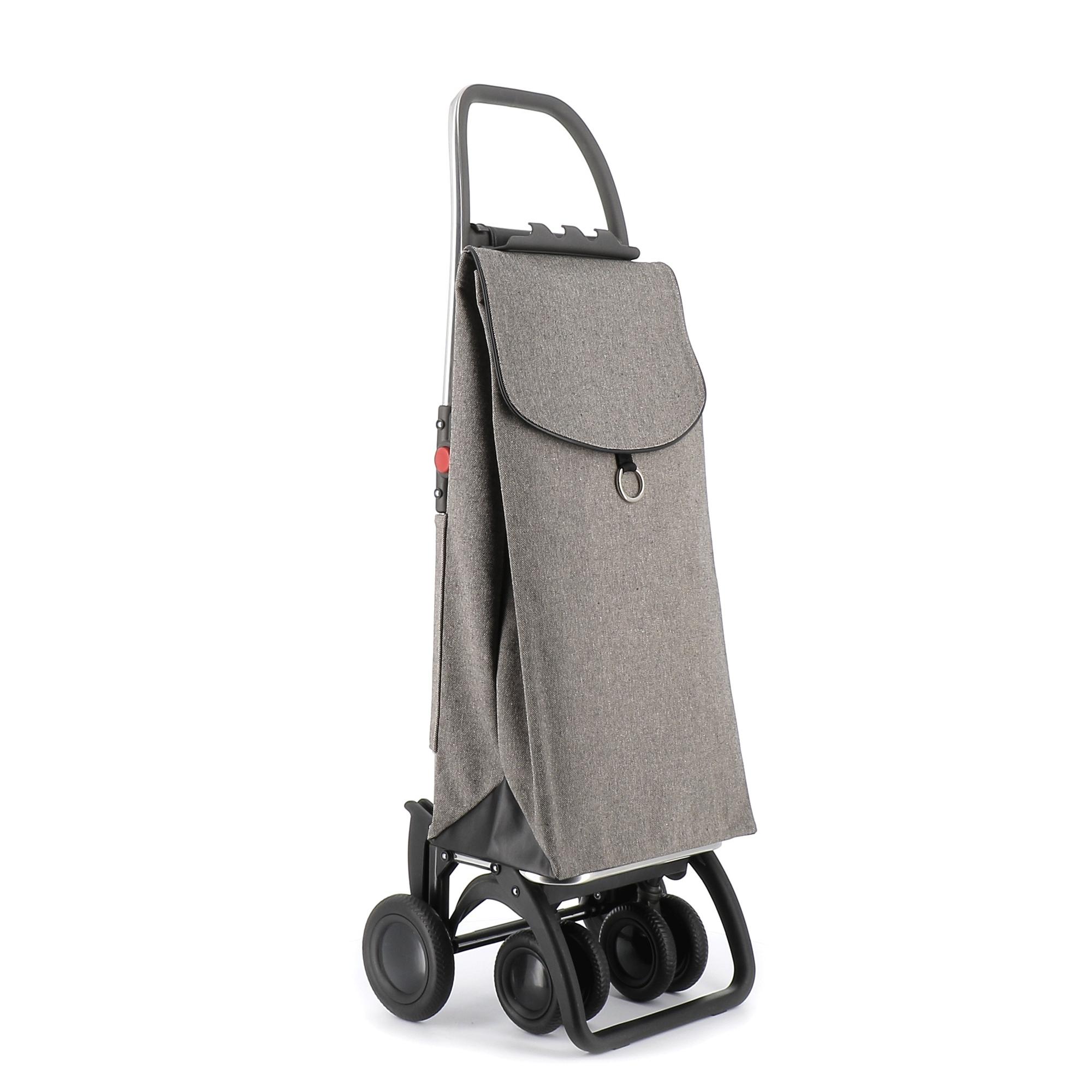 Carro Rolser Ecopep 4 Ruedas 2 Giratorias Plegable
