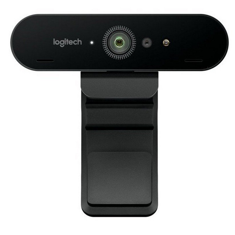 Logitech Brio Webcam 4k Ultrahd con Zoom Digital y Enfoque Automático