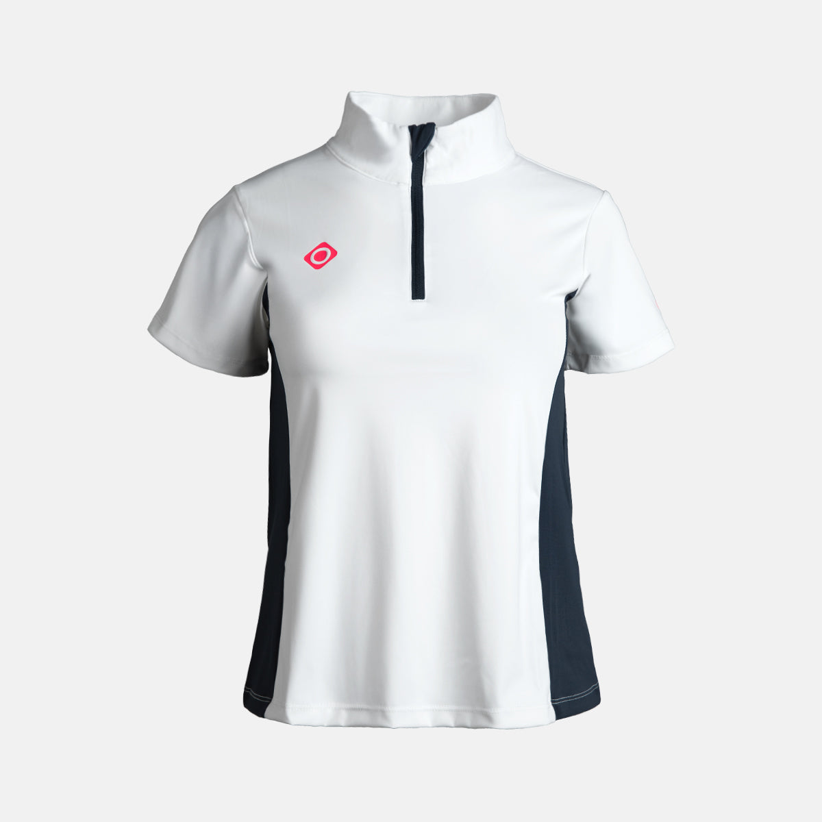Izas - Camiseta Temple Top de pádel para Mujeres, con Cremallera, elástica y Transpirable - Fair Aqua - Talla XXL