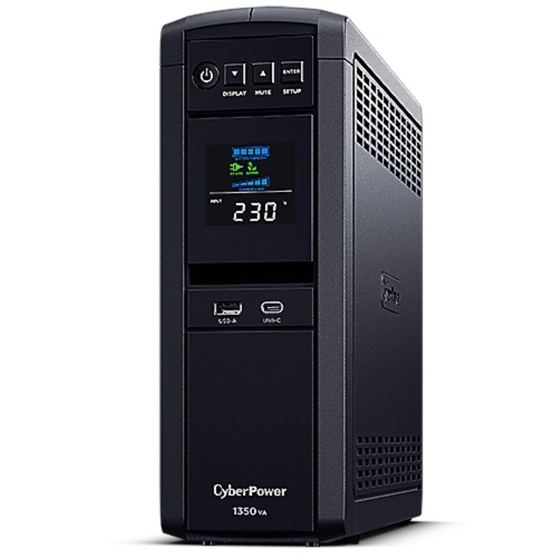CyberPower CP1350EPFCLCD SAI Línea Interactiva 1350VA 780W con 6 salidas AC