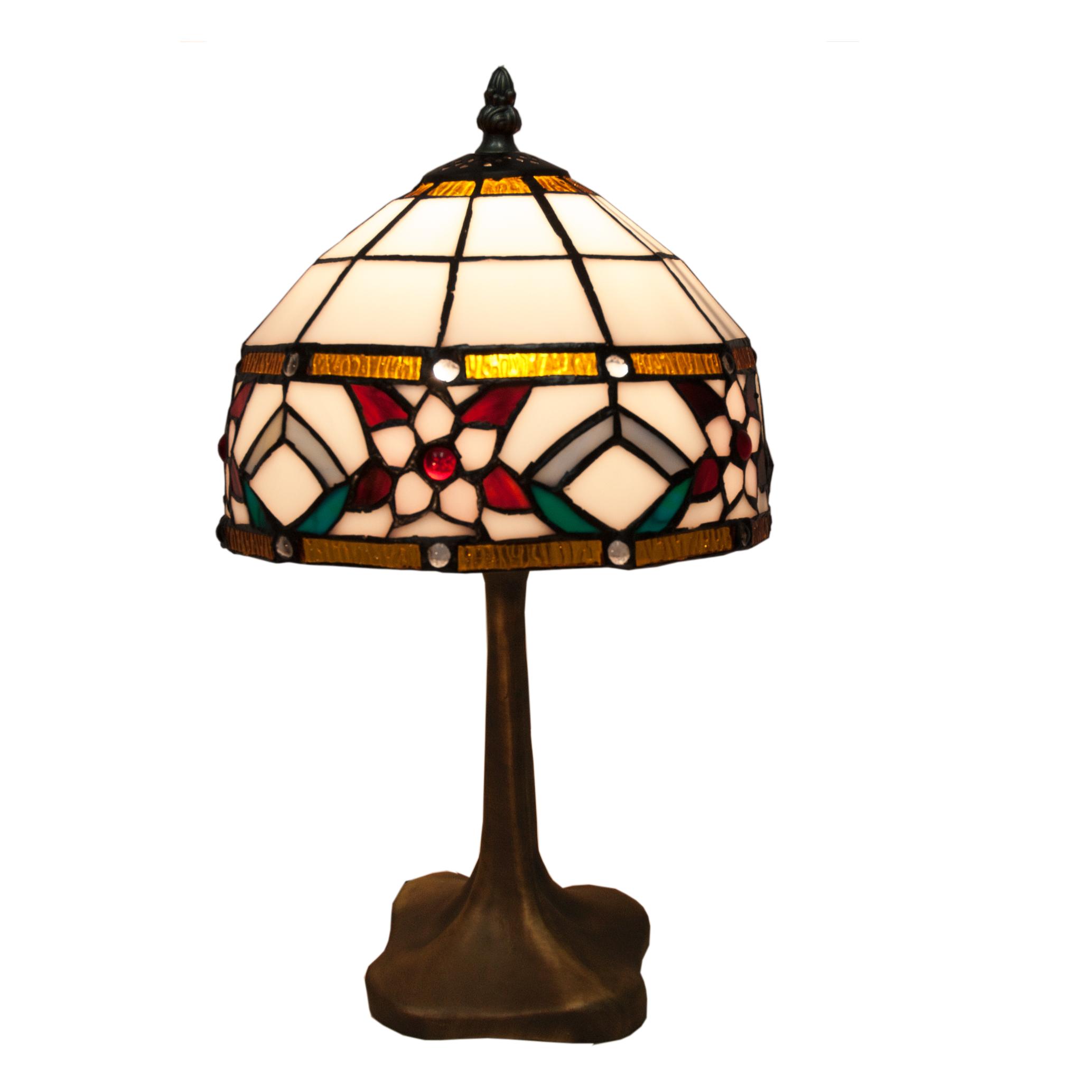Sobremesa menor base hierro de foma con pantalla diámetro 20cm Serie Museum FIJALO LG286882B