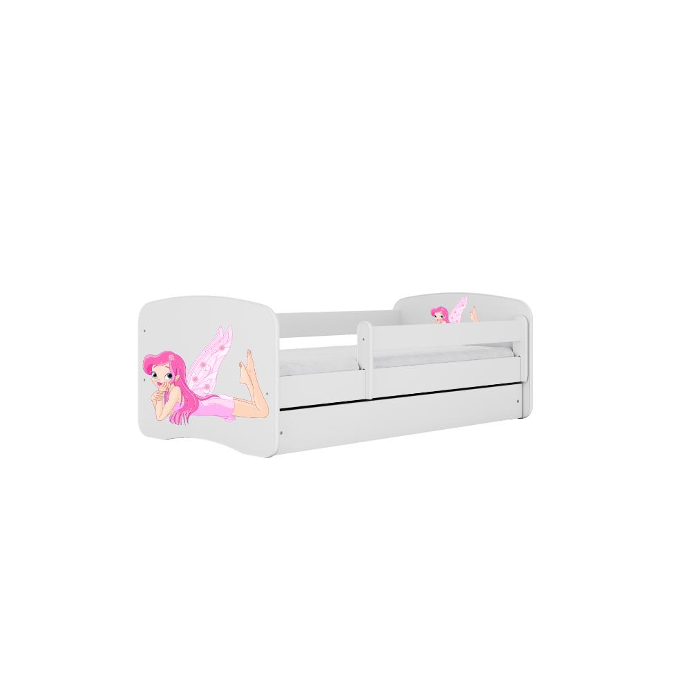 Cama 180 x 80 cm Kocot Kids BabyDreams Fairy com asas White