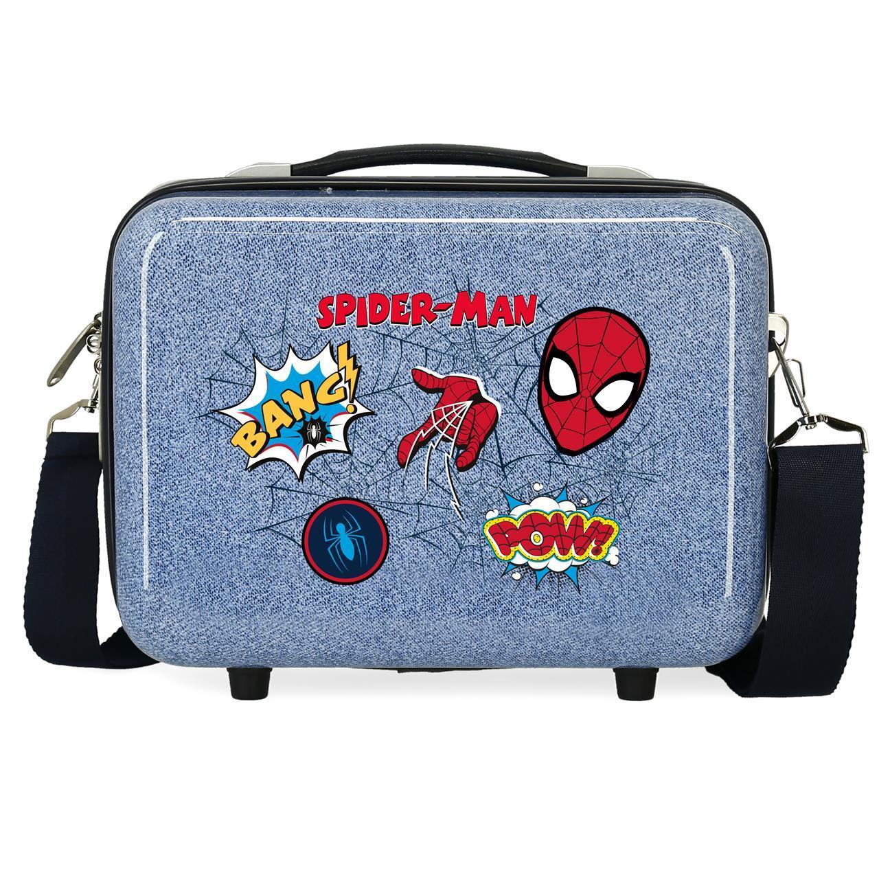 Neceser Abs Marvel Spiderman  denim 21x29x15cm