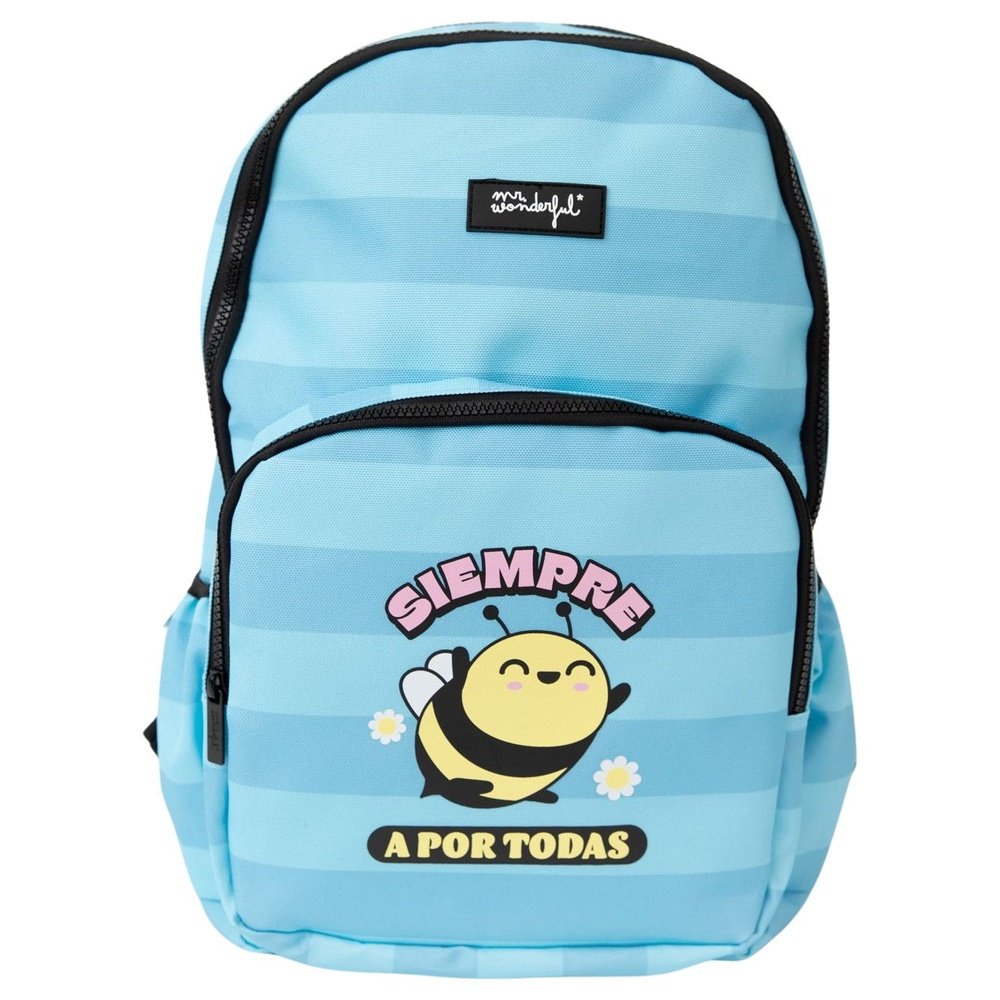 MR MOCHILA - SIEMPRE A POR TODAS BACK TO SCHOOL TEXTIL 30x13x42 Cms.