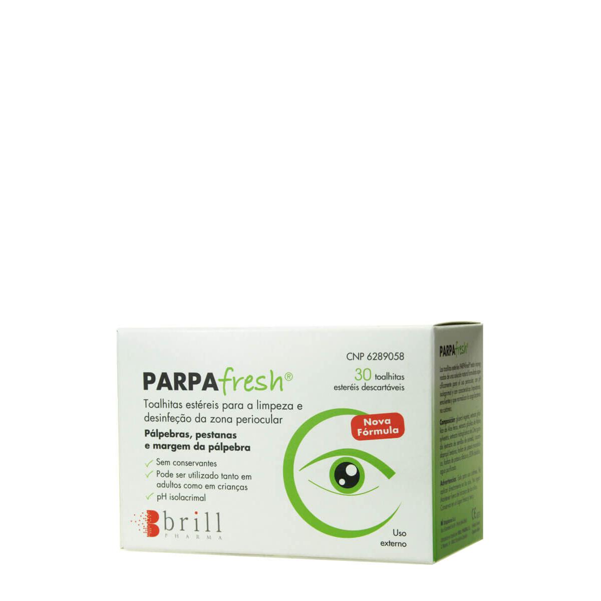 Brill Pharma - Parpafresh toallitas estériles 30 toallitas