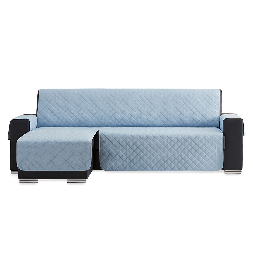 MAXIFUNDAS FUNDAS DE SOFA & CHAISE LONGUE | Modelo Couch Cover | Cubre Sofá Chaise Longue Acolchado Brazo Izquierdo 240 Cm | Amplia variedad de colores disponible