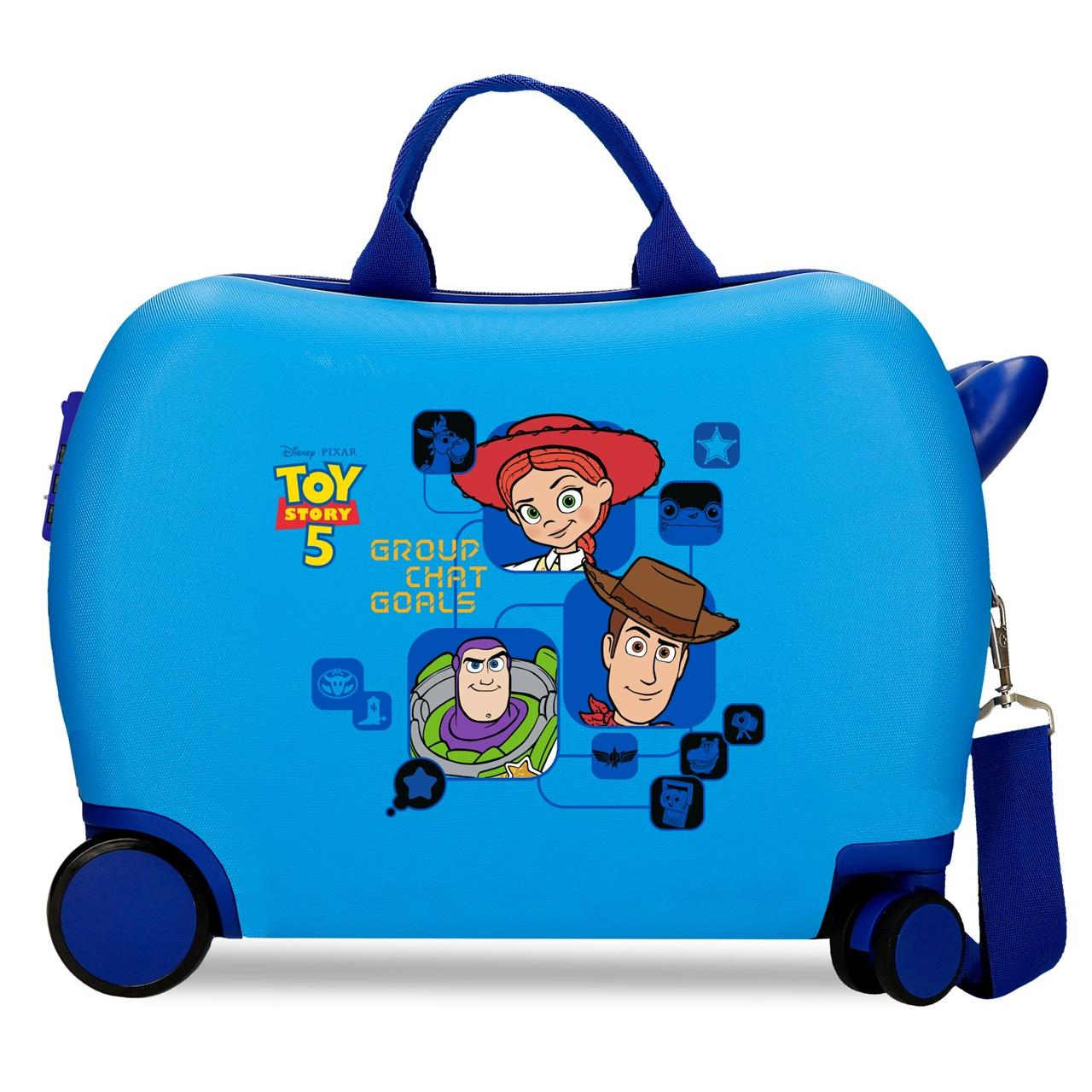 Disney - Maleta infantil Toy Story 50x38x20 cm de ABS con ruedas multidireccionales y cierre de combinación