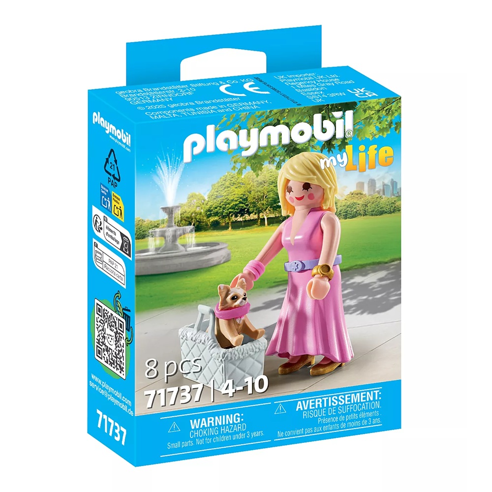 PLAYMOBIL - CHICA CON CHIHUAHUA, 71737, TIENDA CON LICENCIA OFICIAL