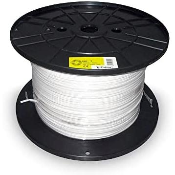 Edm Carrete Manguera Plana Blanca 700mts Bobina Grande ø400x200mm EDM - Alta Capacidad