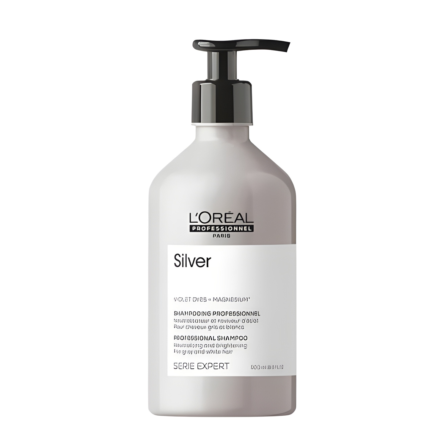 L'Oréal SERIE EXPERT SILVER CHAMPÚ PARA PELO BLANCO/GRIS 500ML