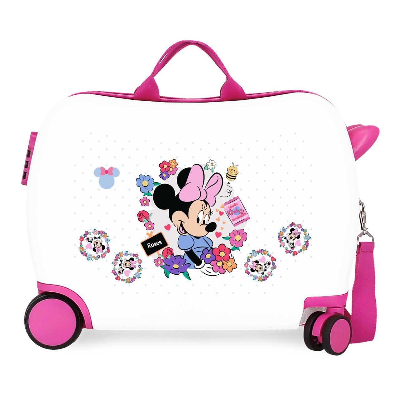 Maleta Infantil Disney Minnie Flowers 38x50x20cm