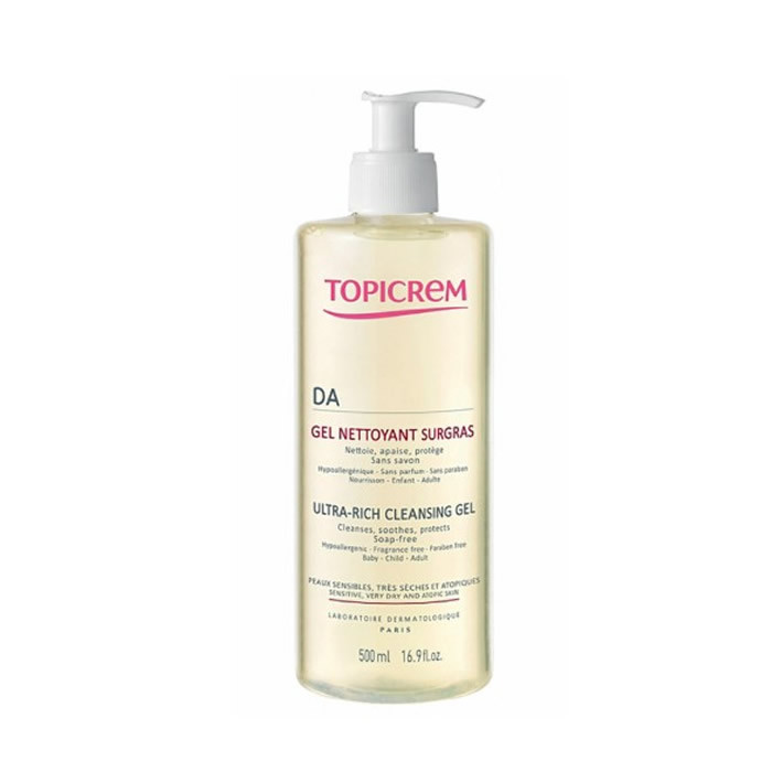Topicrem Gel Limpiador Ultra-Rico 500 Ml