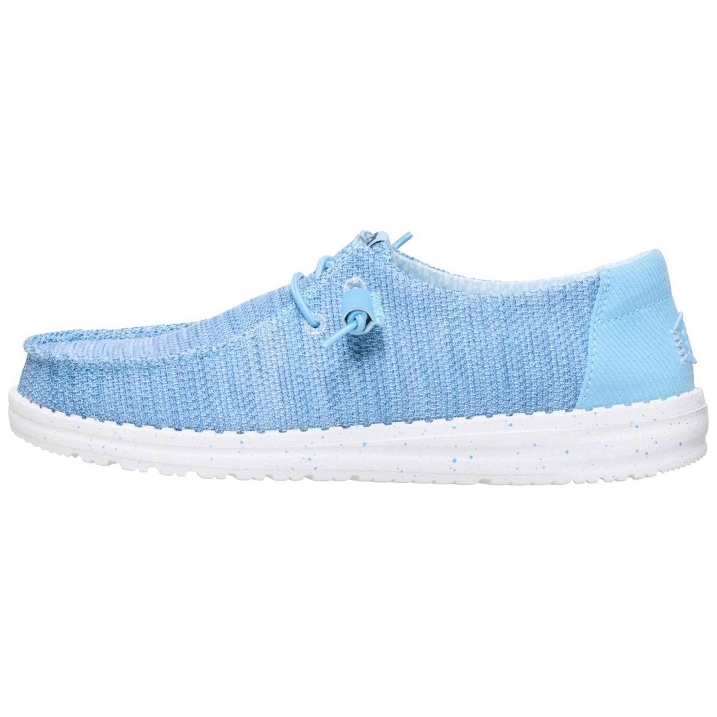 Zapatos Hey Dude modelo Wendy Stretch Sox para Mujer en color Azul
