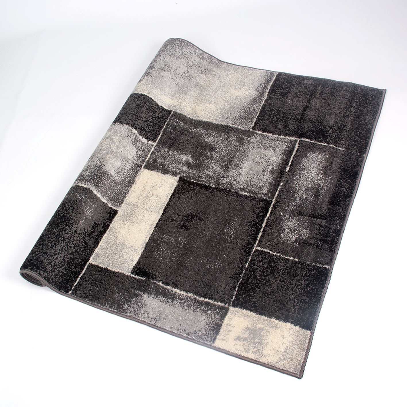 Alfombra de Hogar modelo INFINITY (Gris) - 100% Polipropileno - CREVICOSTA QUALITY MARK MARCAS DE CALIDAD
