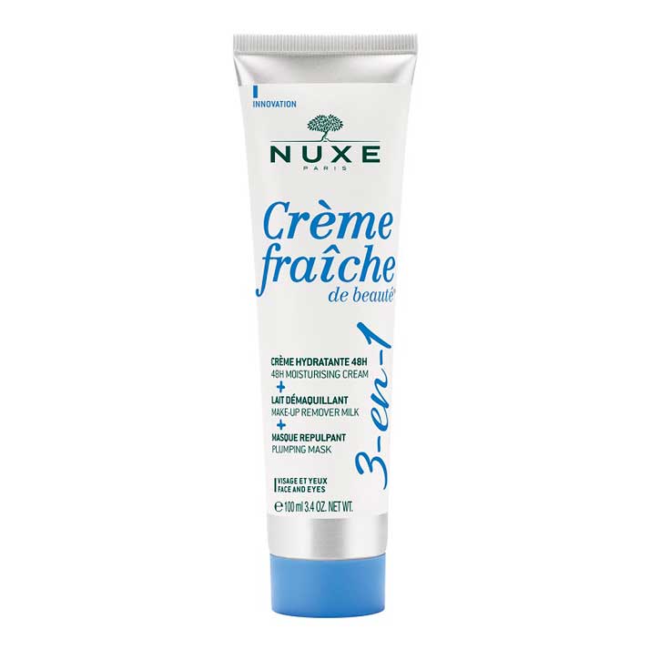 Nuxe Creme Fraiche 3 En 1 Hidratante Desmaquillante Masque 100 Ml