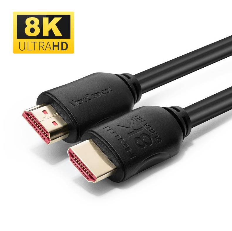 Microconnect Cable HDMI 8K de Alta Calidad, 3m - Compatible con Televisores