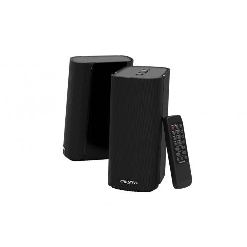 Creative Labs T100 Rango completo 20 W Negro Inalámbrico y alámbrico