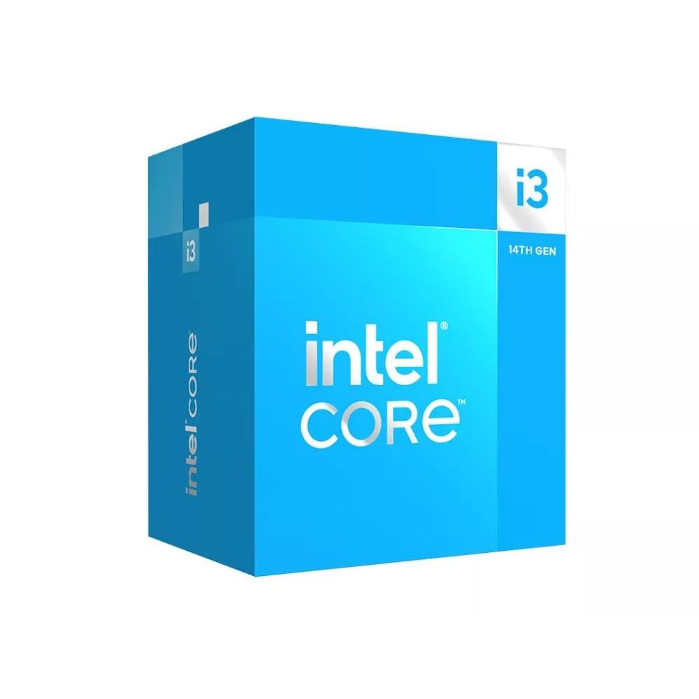 Intel - Procesador Core i3-14100 LGA1700 BOX para PC de escritorio con 4 núcleos, 8 hilos y Turbo Boost hasta 4.7 GHz