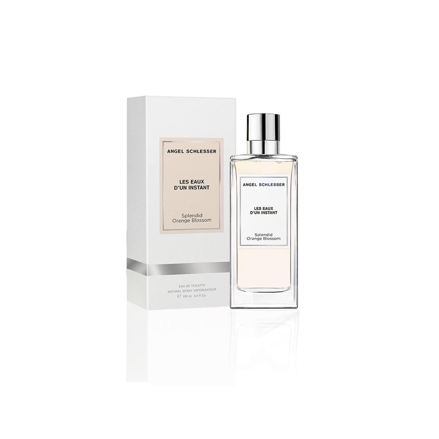 Angel Schlesser - Splendid Orange Blossom Agua Fresca, Eau de Parfum para mujer con esencia absoluta de flor de naranjo tunecino y marroquí, fragancia fresca y purificadora ideal para uso diario