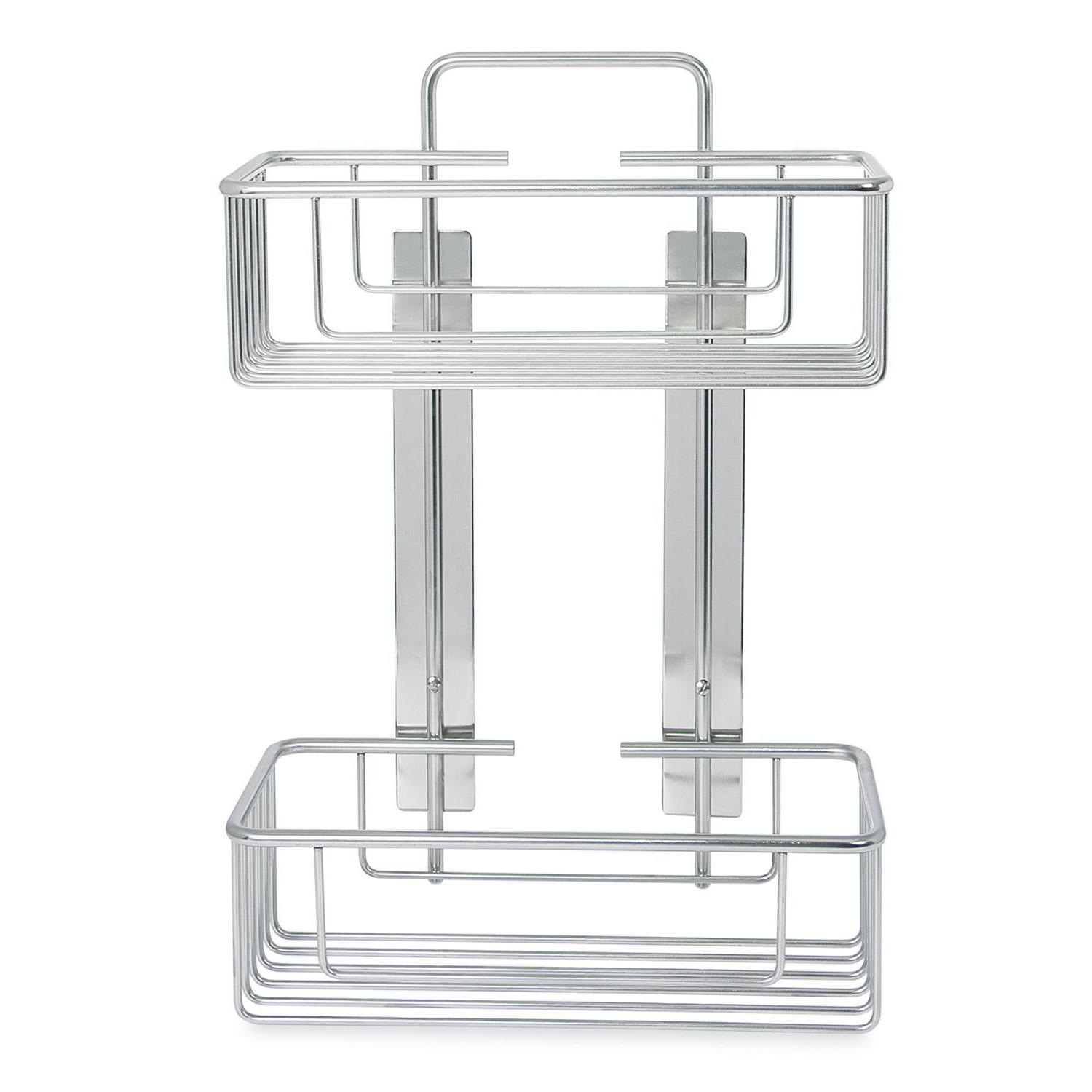 BELTRAN 3374 INOX Jabonera Rejilla 300 Inox Doble Adhesivo - ref: 064-3374