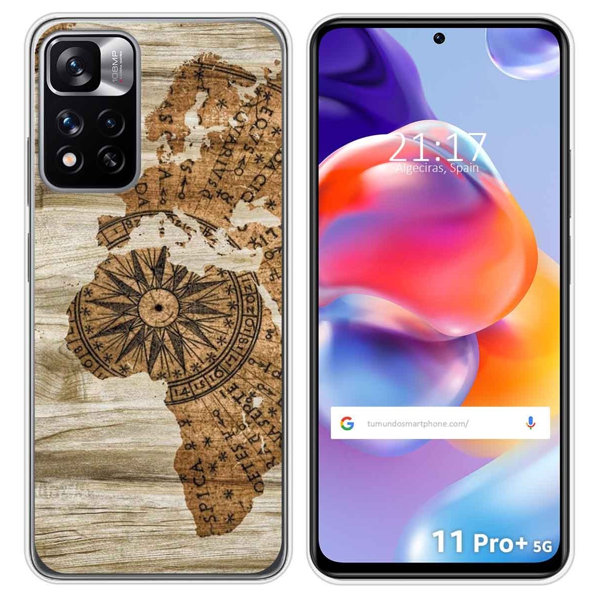 Funda Silicona para Xiaomi Redmi Note 11 Pro+ Plus 5G diseño Madera 07 Dibujos