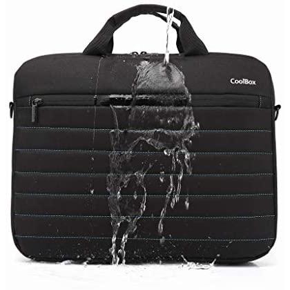 Coolbox maletin portatil 15.6" negro-impermeable