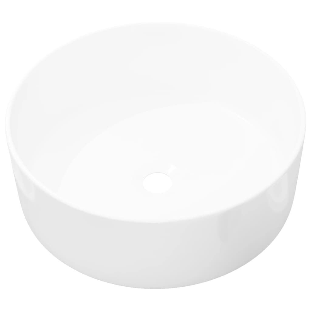 vidaXL Lavabo 40x15 cm Cerámica Dorado Sanitario Baño Servicio Grifería Casa Color Dorado,  Plateado,  Blanco y mas