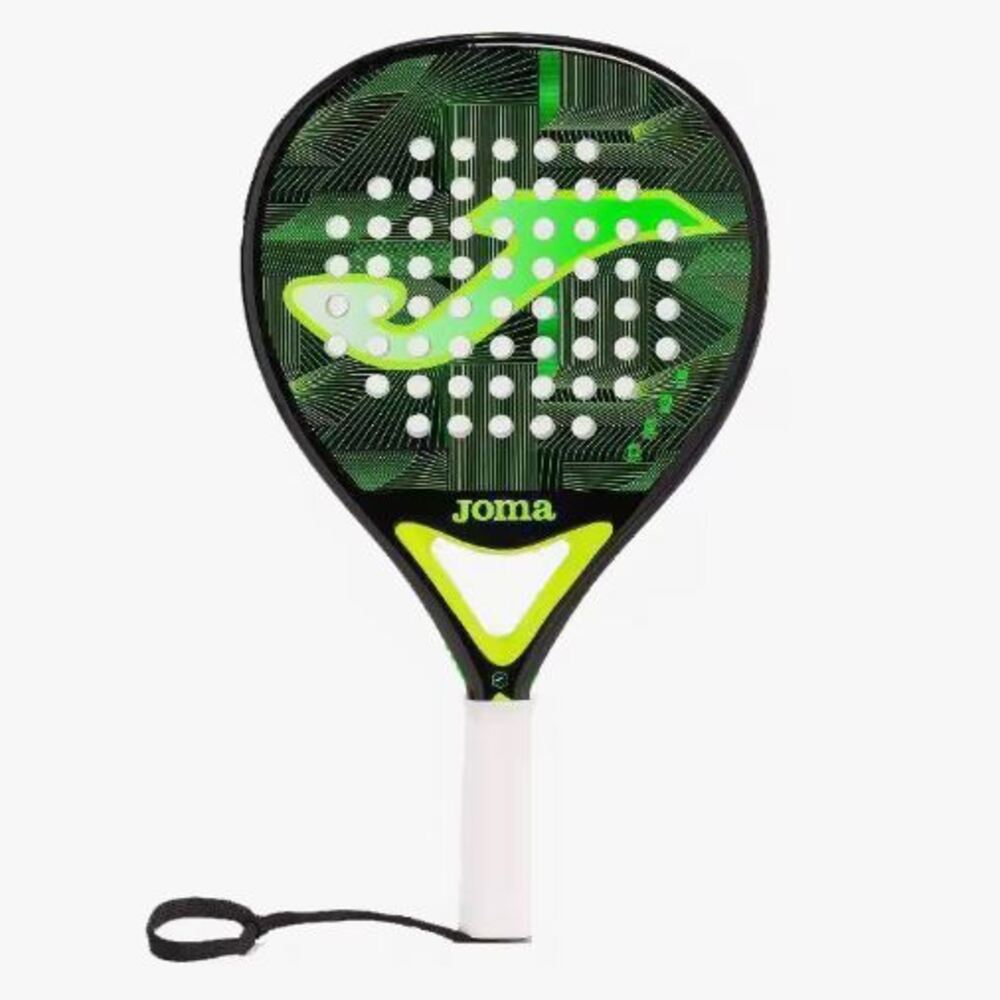 Pala de Padel Joma Open Negro Verde Flúor | Control y Precisión.