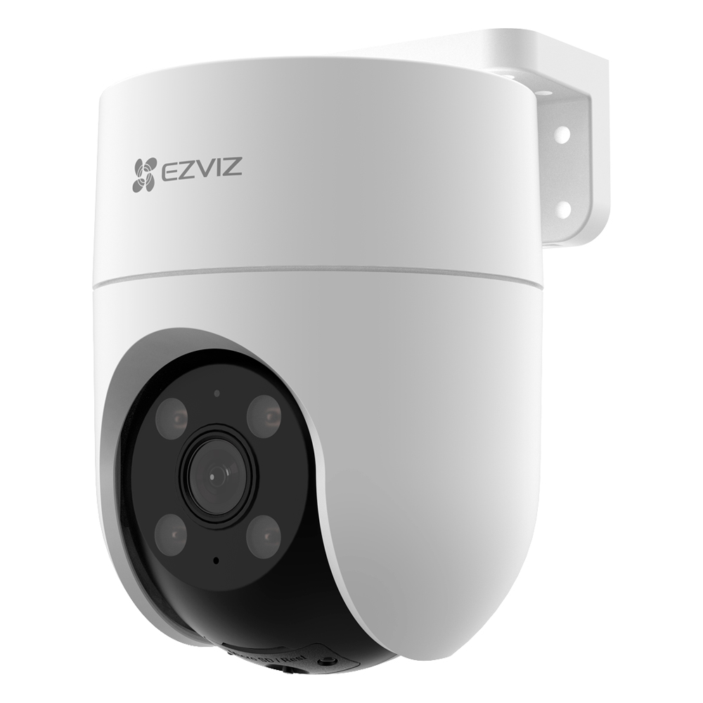 Ezviz H8C 2K+ Cobertura 360º  Visión nocturna a color Resolución 2k+Detección de siluetas con IA Audio bidireccional Video H.265 Defensa activa Diseño resistente