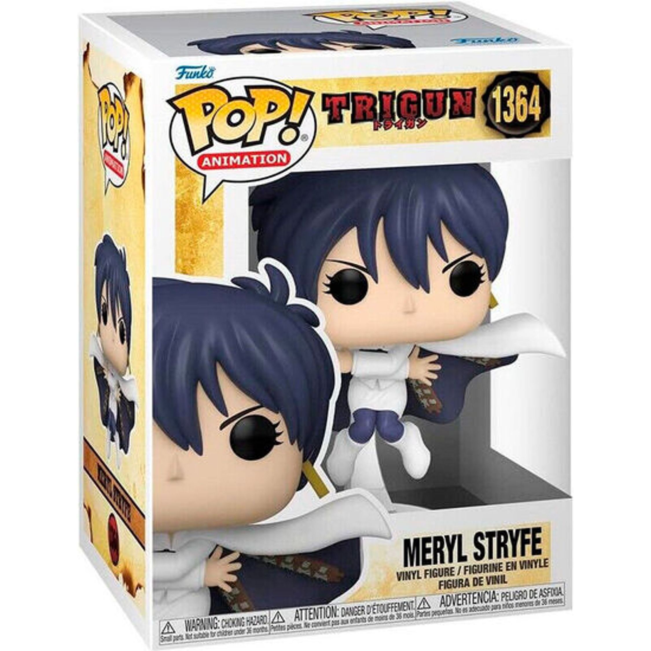 Funko - Figura Pop Trigun Meryl Stryfe - Funko Pop Coleccionable De Edición Limitada - Funko Pop Diseño Detallado Y Realista - Funko Pop Ideal Para Regalo - Funko Pop Gran Variedad De Personajes