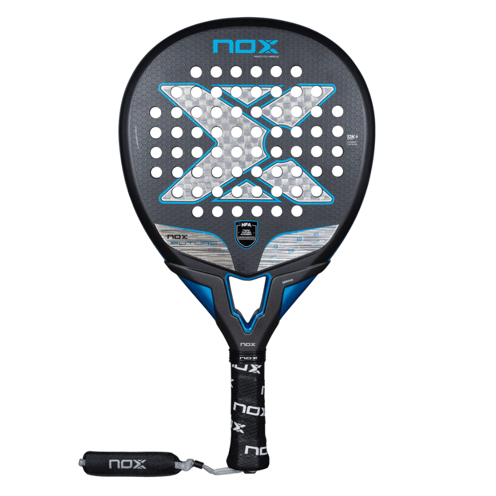Pala de Pádel Nox Future Hybrid 12K Alum