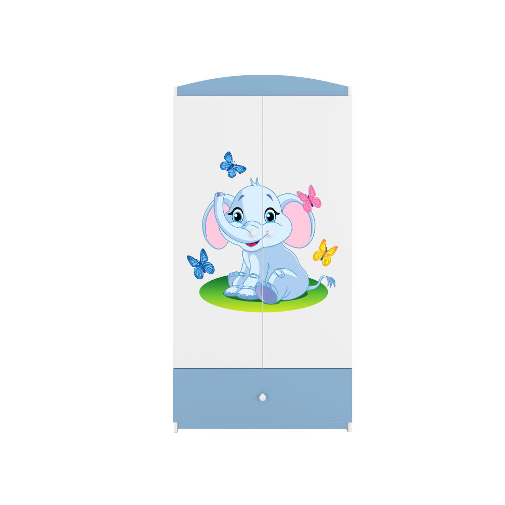 Roupeiro Kocot Kids BabyDreams Baby Elephant Blue