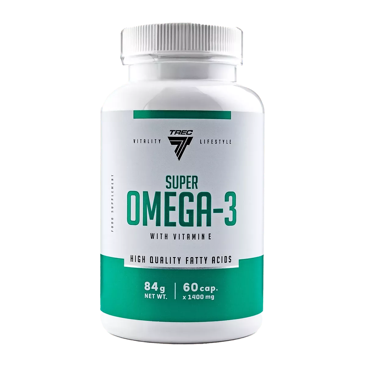 TREC NUTRITION - SUPER OMEGA 3 CON VITAMINA E - 60 CAPS