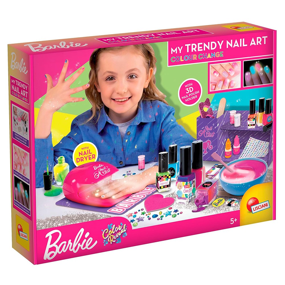 Arte de Uñas Barbie.
